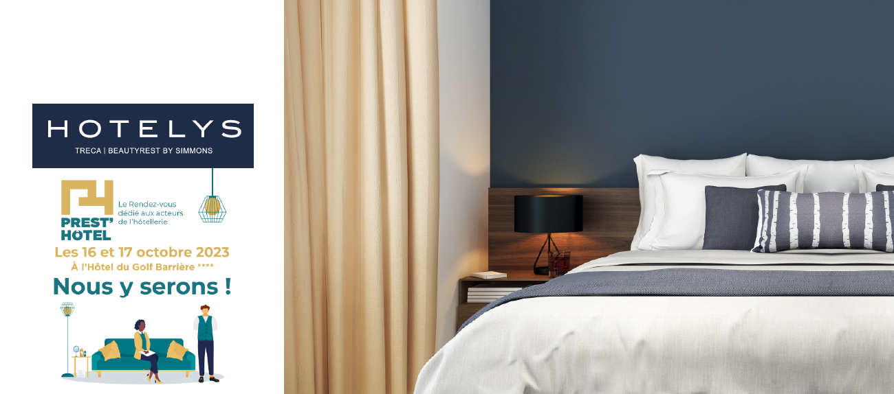 Hotelys présente au salon Prest'HÔTEL 2023